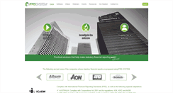 Desktop Screenshot of ifrssystem.com